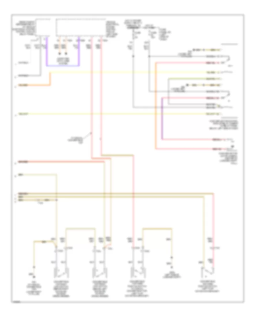 Power TopSunroof Wiring Diagram (2 of 2) for Audi TT Quattro 2014