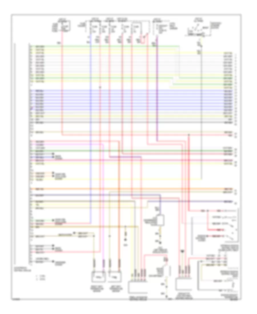 1 8L Turbo Automatic A C Wiring Diagram 1 of 2 for Audi A4 Quattro 2006