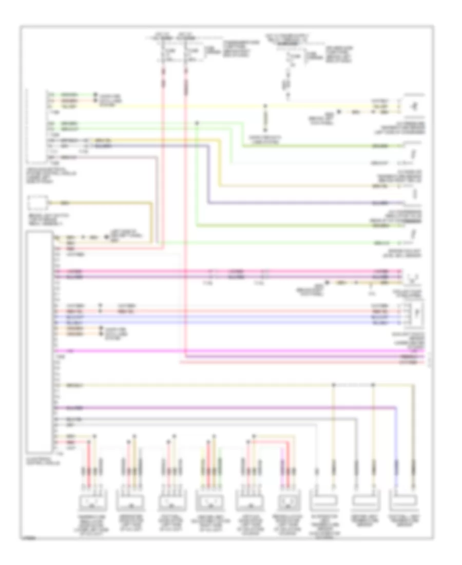 Automatic A C Wiring Diagram Basic 1 of 2 for Audi A4 2 0T Avant Quattro 2012