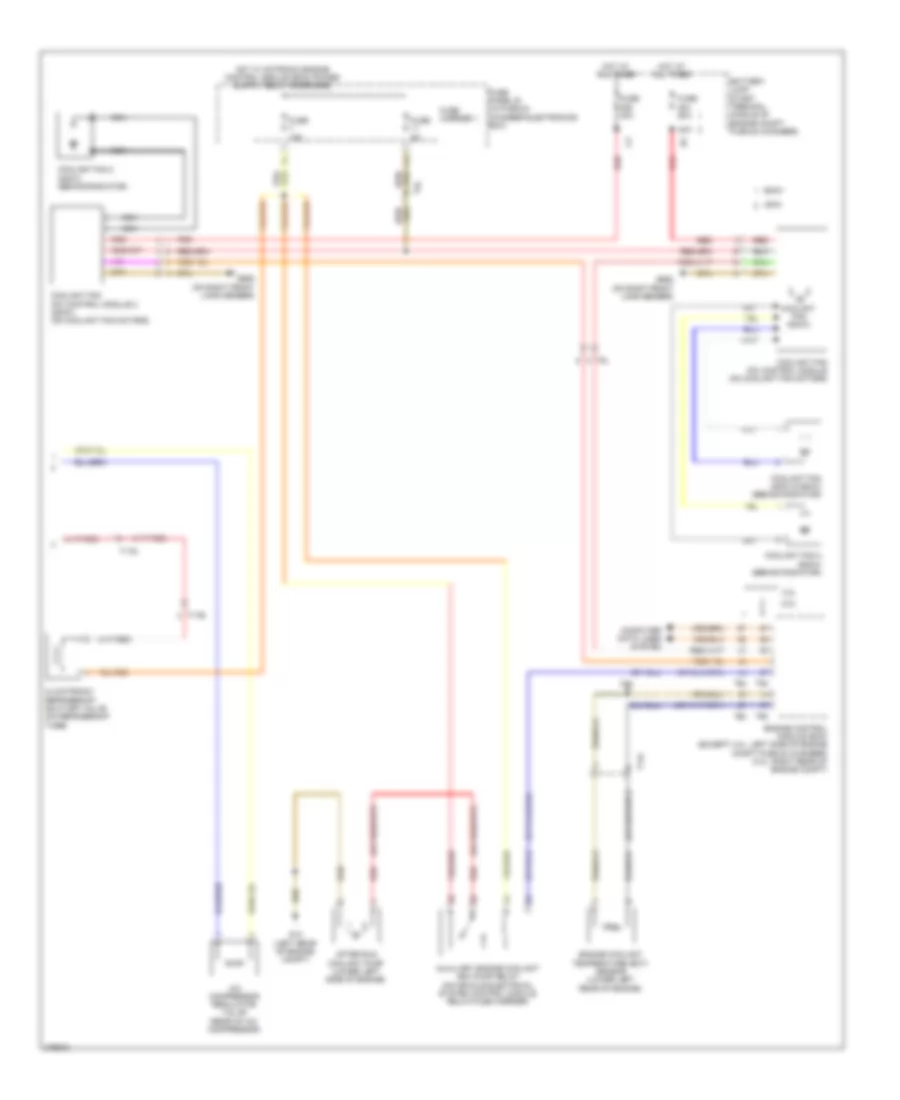 Automatic A C Wiring Diagram Comfort 3 of 3 for Audi A4 2 0T Avant Quattro 2012