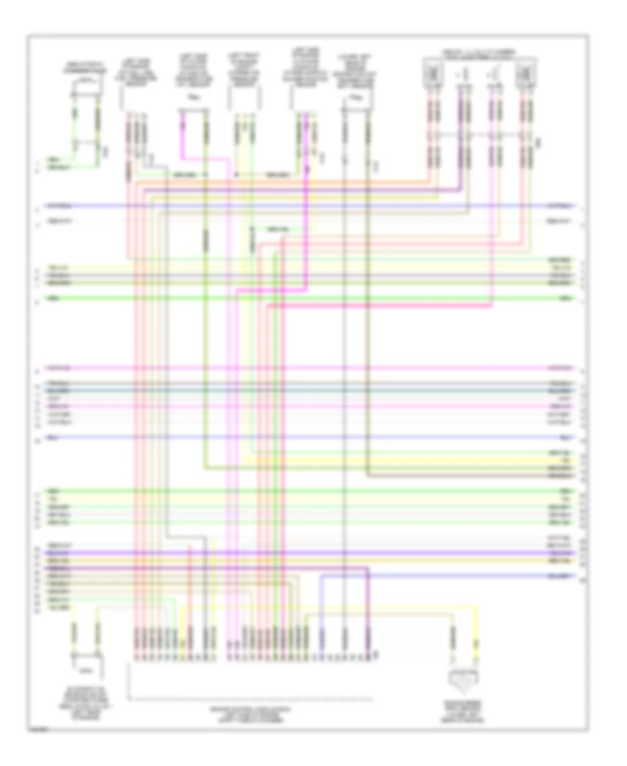 2.0L Turbo, Engine Performance Wiring Diagram (5 of 6) for Audi A4 2.0T Avant Quattro 2012
