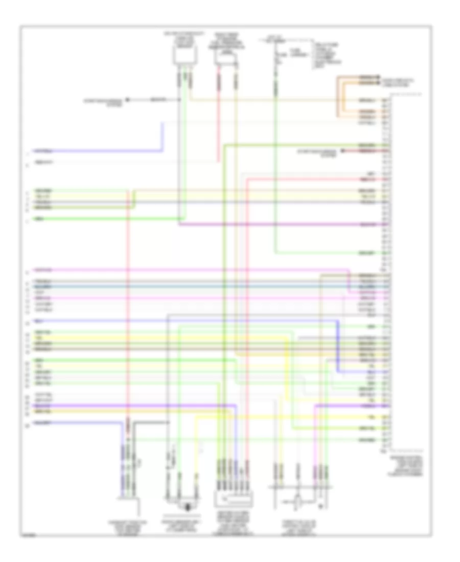 2.0L Turbo, Engine Performance Wiring Diagram (6 of 6) for Audi A4 2.0T Avant Quattro 2012