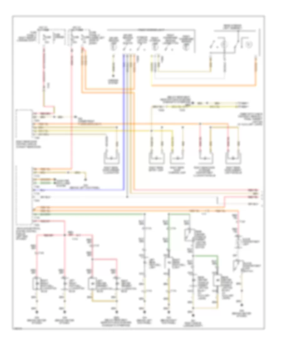 Courtesy Lamps Wiring Diagram 1 of 3 for Audi S6 2013