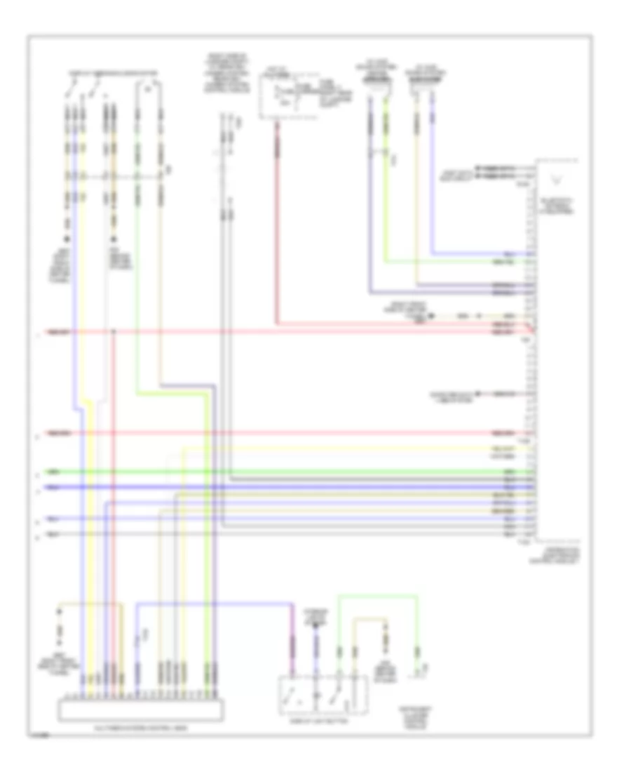 Multimedia Interface Wiring Diagram, with Radio Plus (3 of 3) for Audi S6 2013