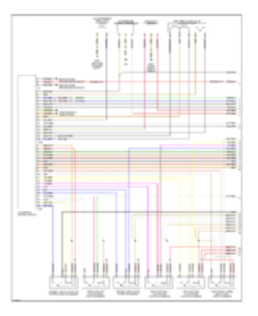 Электросхема кондиционера (1 из 4) для Audi A6 2006