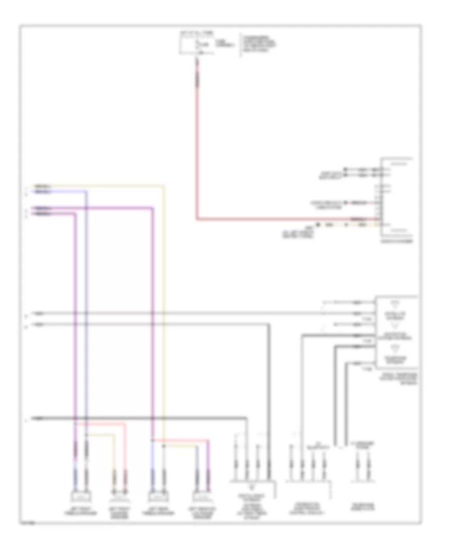 Navigation Wiring Diagram, MMI 3 Basic (2 of 2) for Audi S4 Quattro 2009