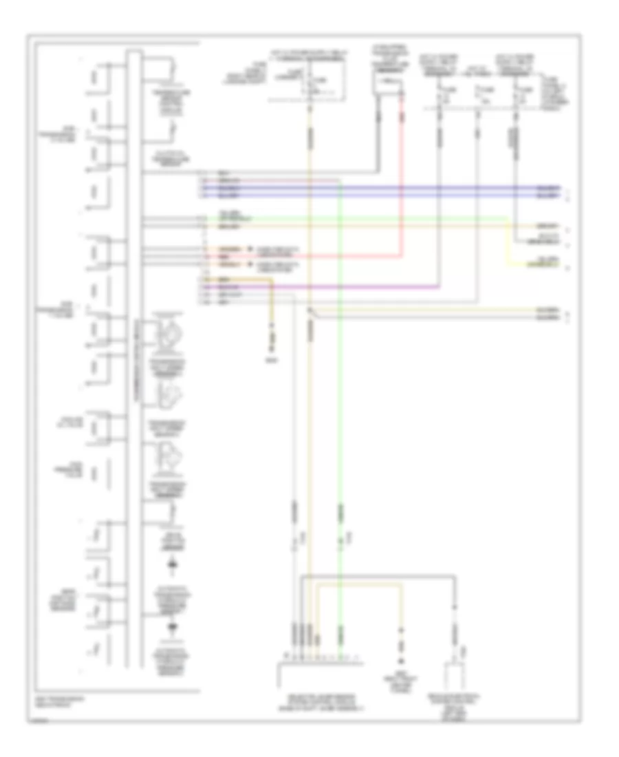A T Wiring Diagram 1 of 2 for Audi S7 Prestige 2013