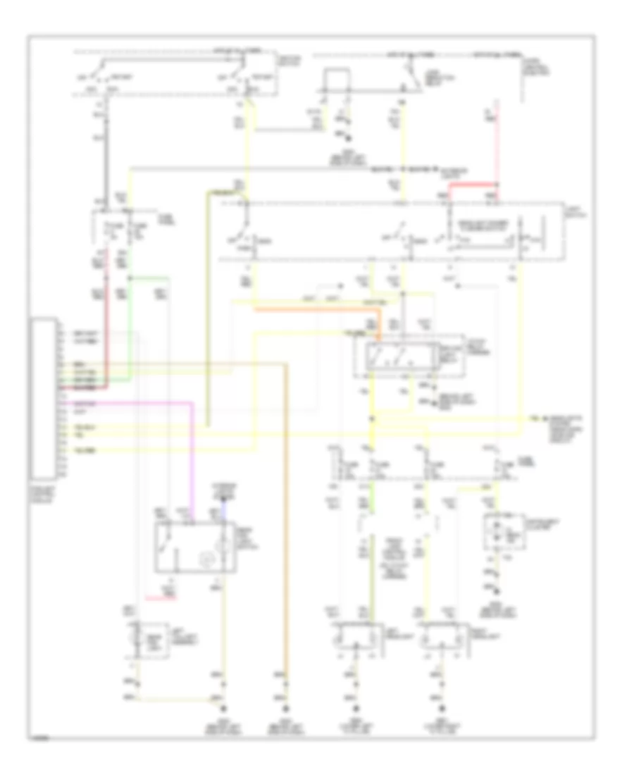 Headlamps Wiring Diagram Canada with High Intensity Discharge Lamps for Audi S4 Avant Quattro 2001