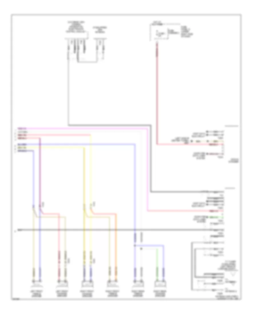 Radio Wiring Diagram Convertible Standard MMI  Basic MMI 2 of 2 for Audi A5 2 0T 2012