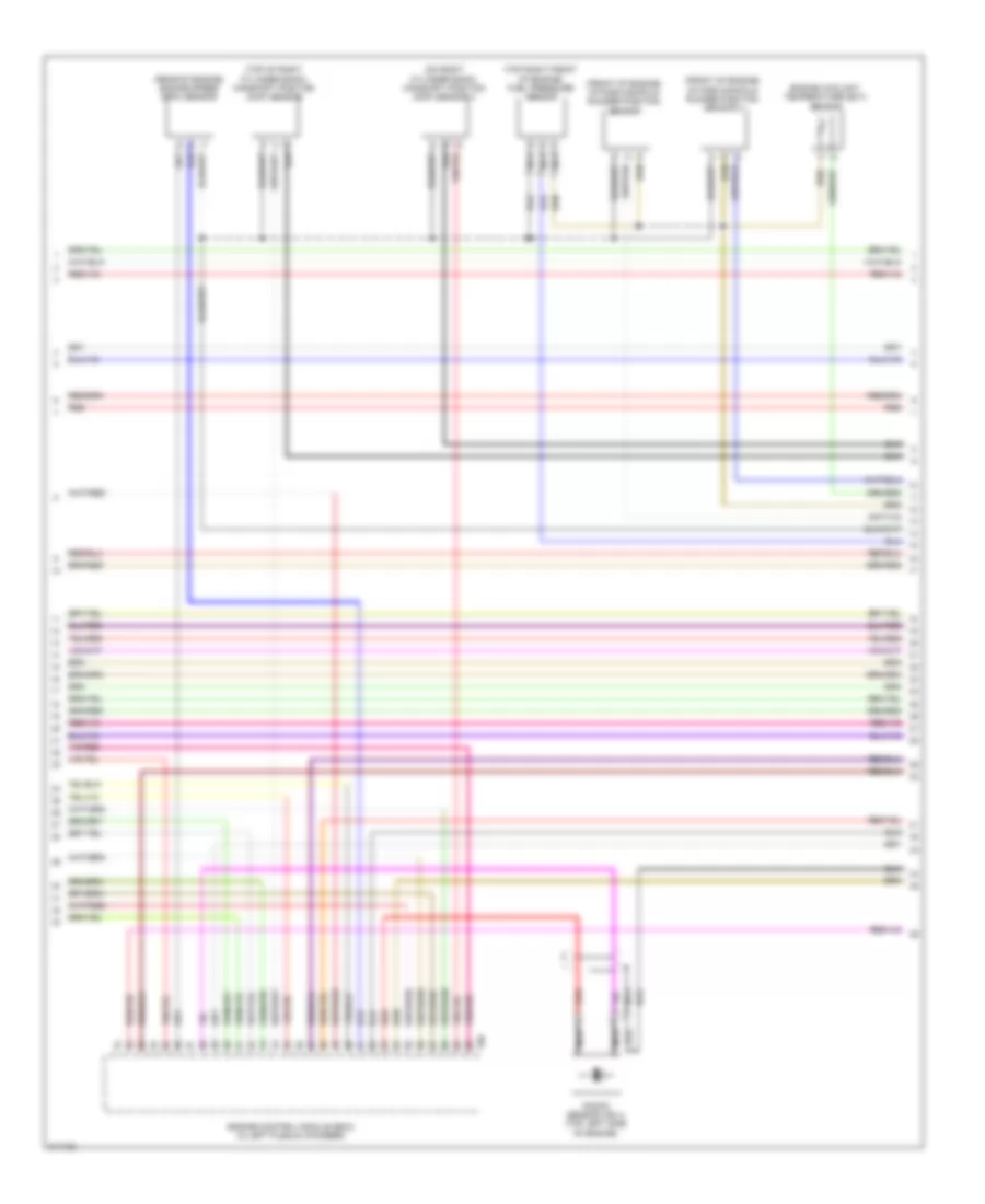 4.2L, Engine Performance Wiring Diagram (5 of 7) for Audi S5 Quattro 2009