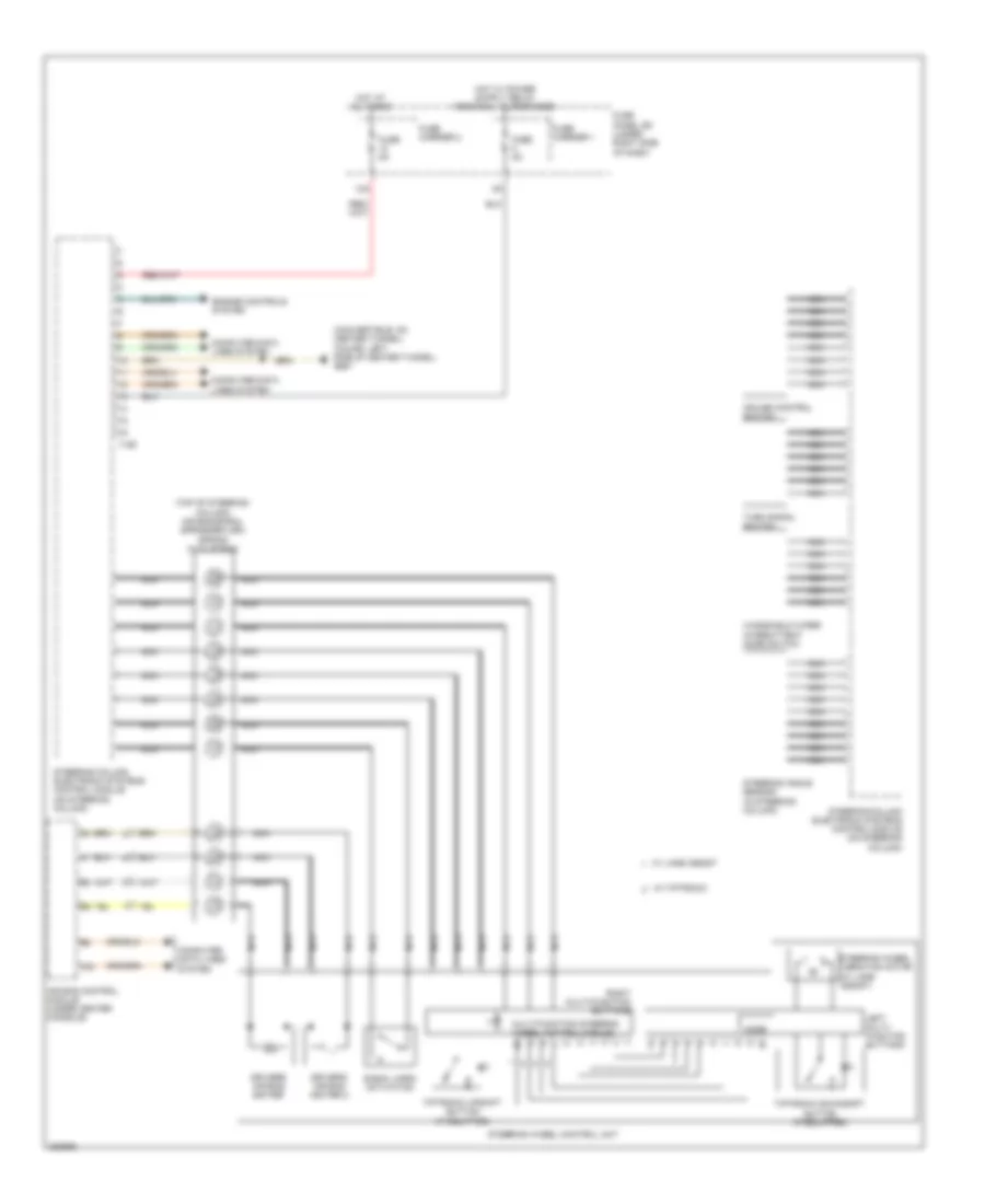Steering Column Electronic Systems Control Module Wiring Diagram for Audi A5 2.0T Quattro 2012