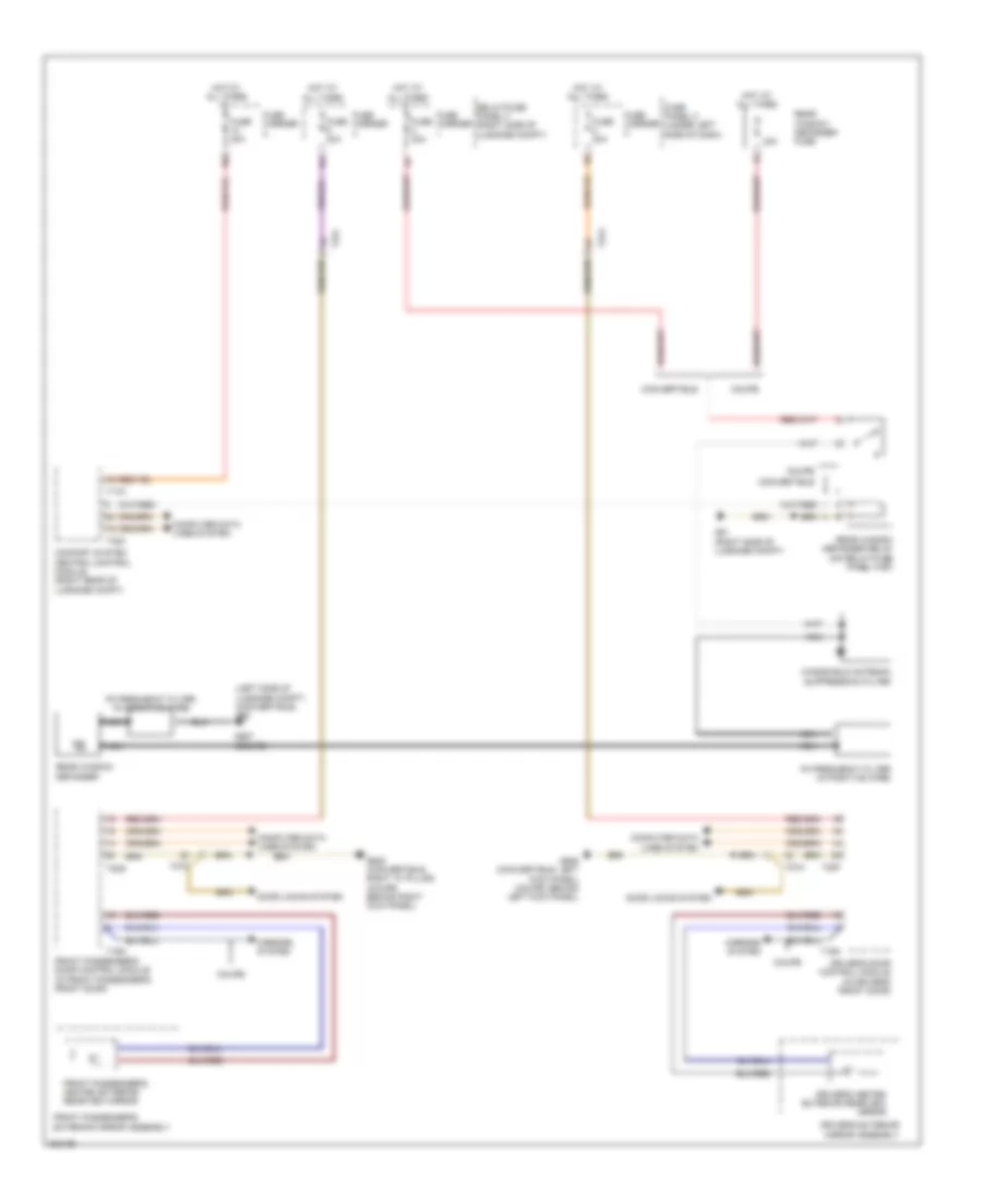 Defoggers Wiring Diagram for Audi A5 2.0T Quattro 2012