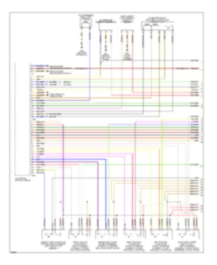 Automatic A C Wiring Diagram 1 of 4 for Audi S6 Quattro 2009