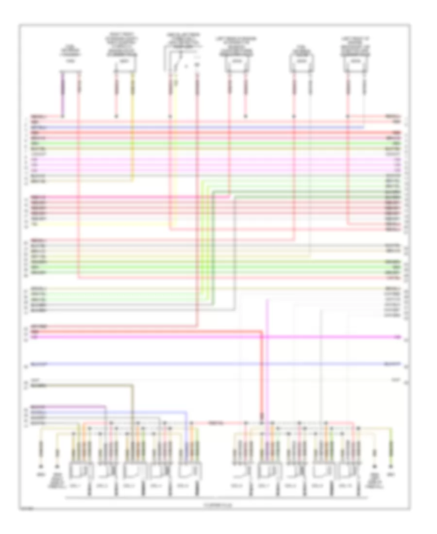5.2L, Engine Performance Wiring Diagram (5 of 8) for Audi S6 Quattro 2009