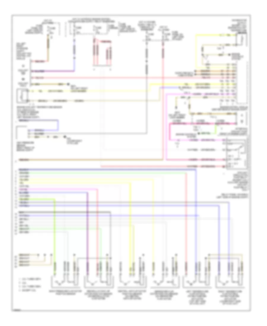 Automatic A C Wiring Diagram 2 of 2 for Audi TT Premium Plus 2013