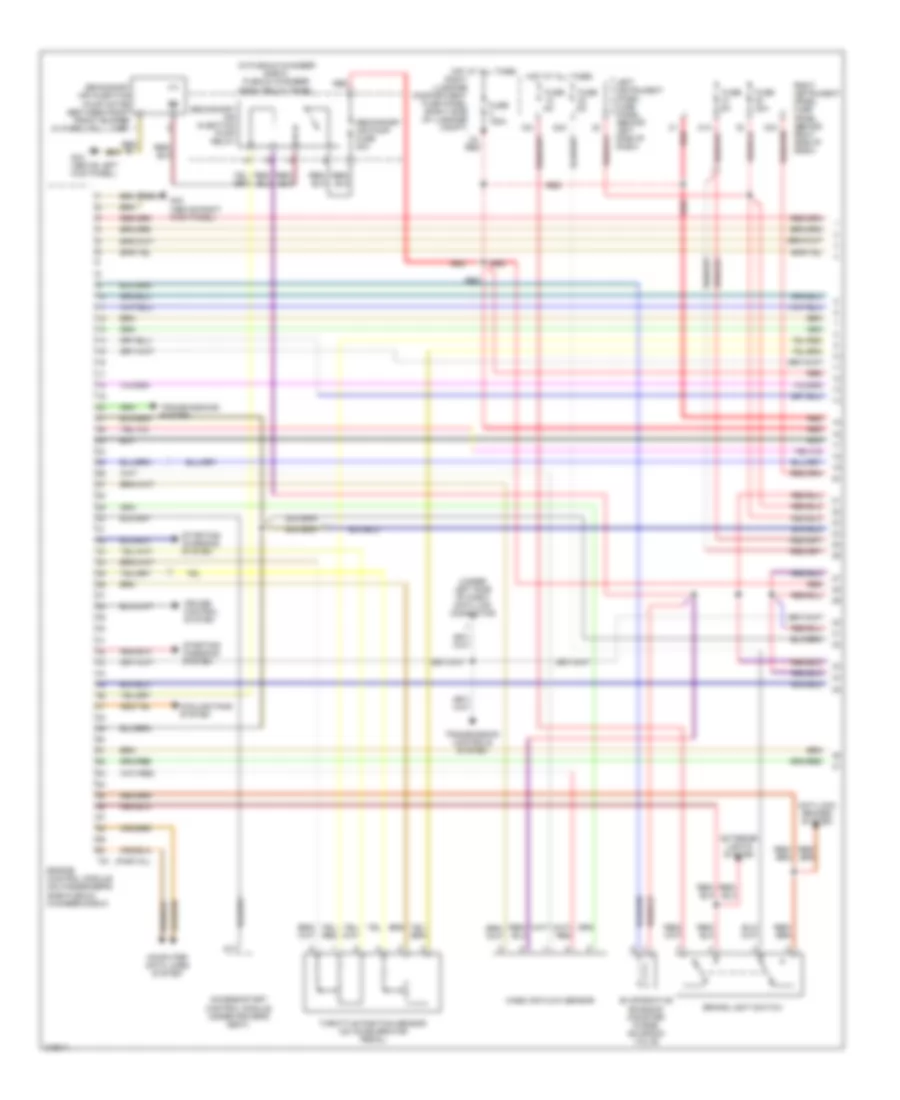 6 0L Engine Performance Wiring Diagram 1 of 7 for Audi A8 L Quattro 2006