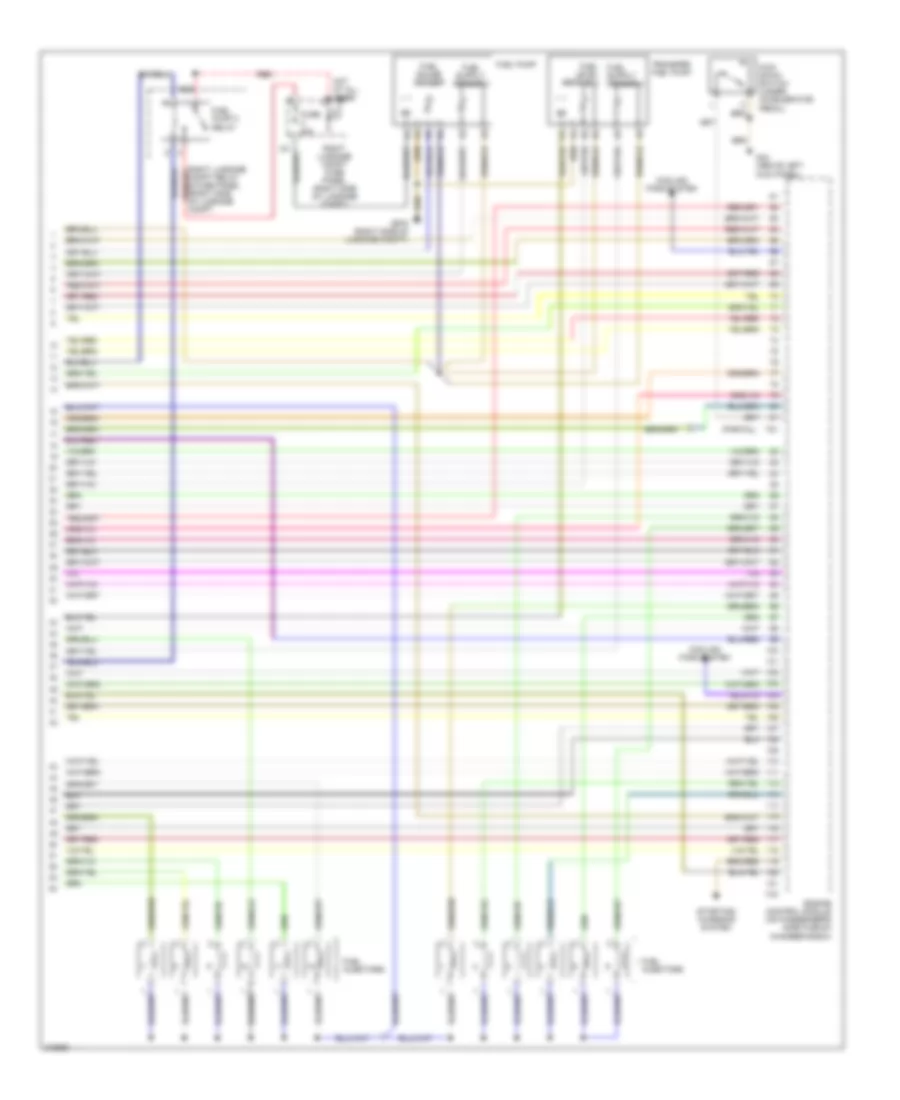 6.0L, Engine Performance Wiring Diagram (7 of 7) for Audi A8 L Quattro 2006