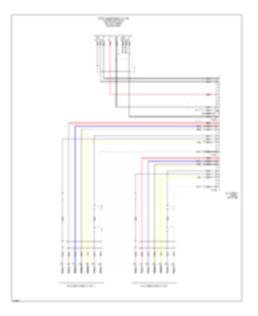 DVD Player Wiring Diagram 2 of 2 for Audi A8 L Quattro 2006