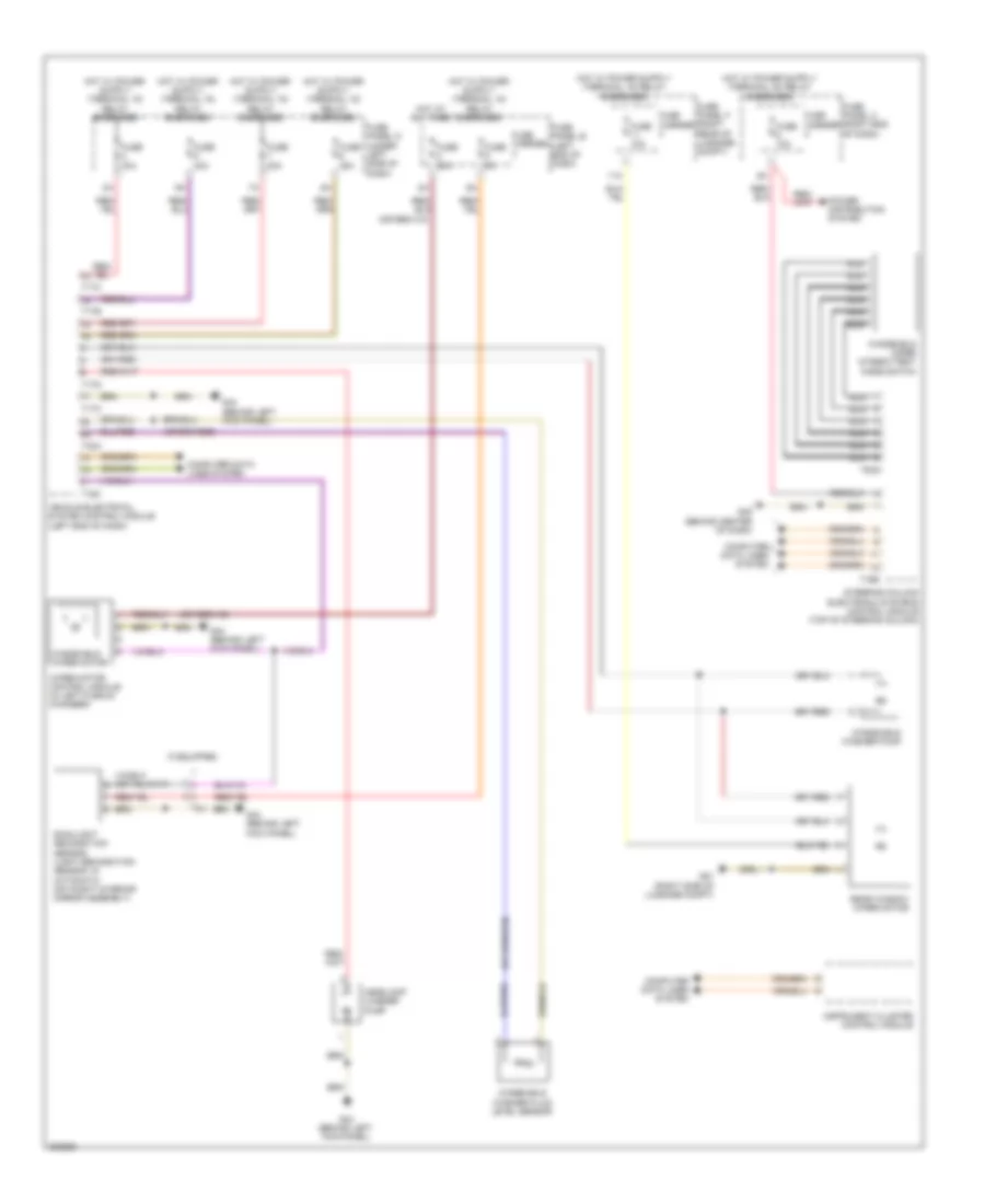 WiperWasher Wiring Diagram for Audi A6 2.0T 2012
