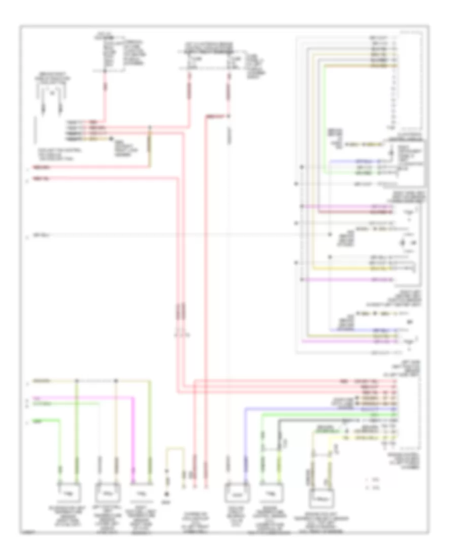 Automatic A C Wiring Diagram Comfort 3 of 3 for Audi A6 2 0T 2012