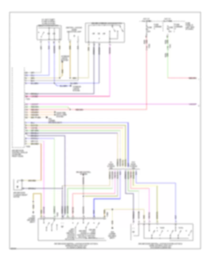 Anti theft Wiring Diagram 1 of 6 for Audi A6 2 0T 2012