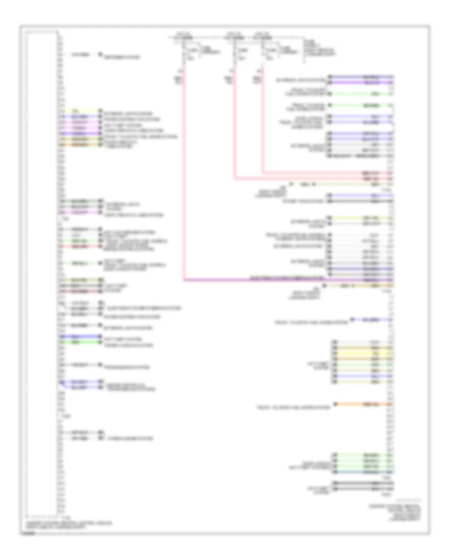 Comfort System Central Control Module Wiring Diagram for Audi A6 2 0T 2012