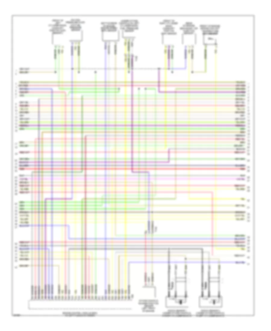 3.0L SC, Engine Performance Wiring Diagram (6 of 8) for Audi A6 2.0T 2012