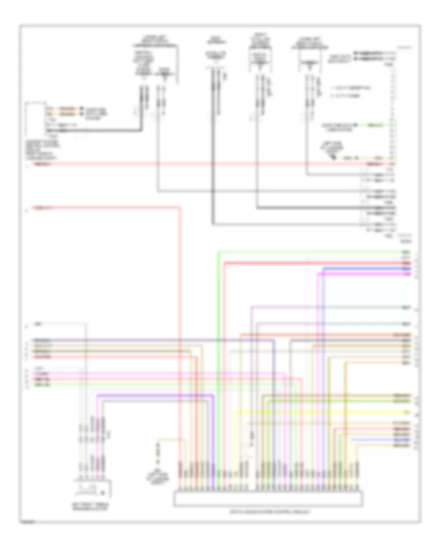 Radio Wiring Diagram with Bang  Olufson Sound 2 of 3 for Audi A6 2 0T 2012