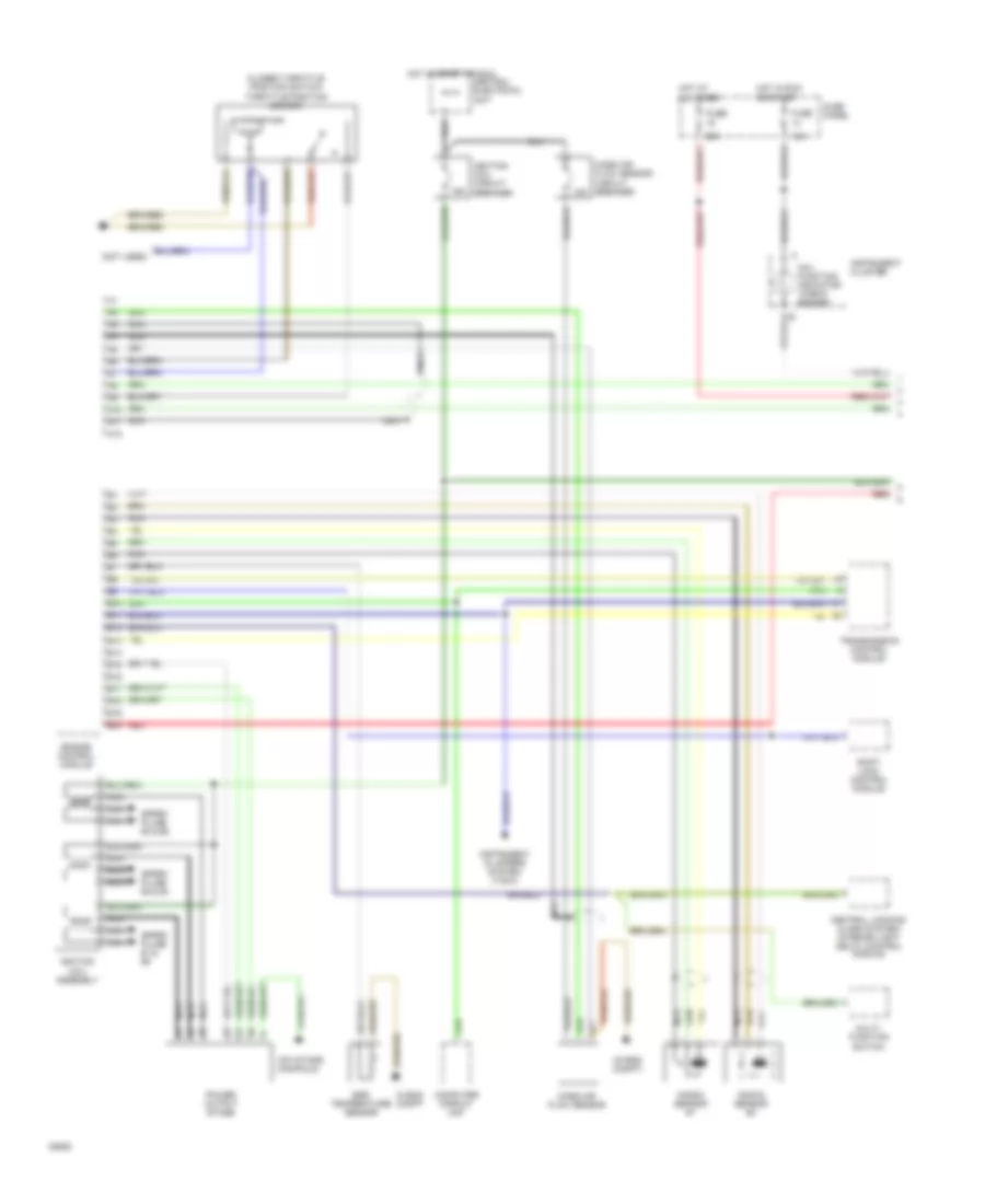 2 8L Wiring Diagram 100 2 8L Wiring Diagram 1 Of 2 for Audi 100 CS Quattro 1994