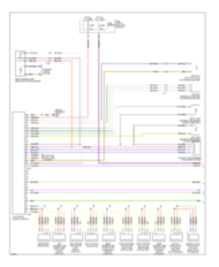 Automatic A C Wiring Diagram Basic 1 of 2 for Audi A6 3 0T Quattro 2012
