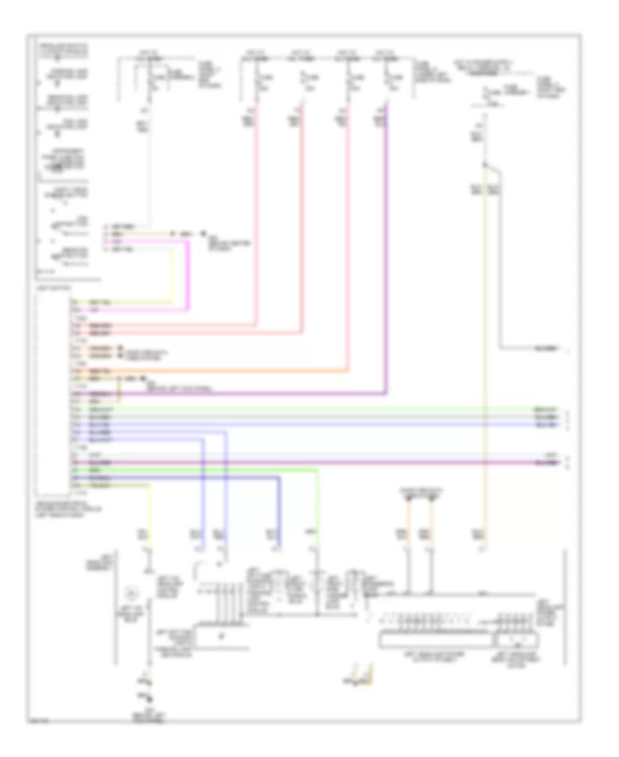 Headlights Wiring Diagram with HID with Bi Xenon Headlights 1 of 2 for Audi A6 3 0T Quattro 2012