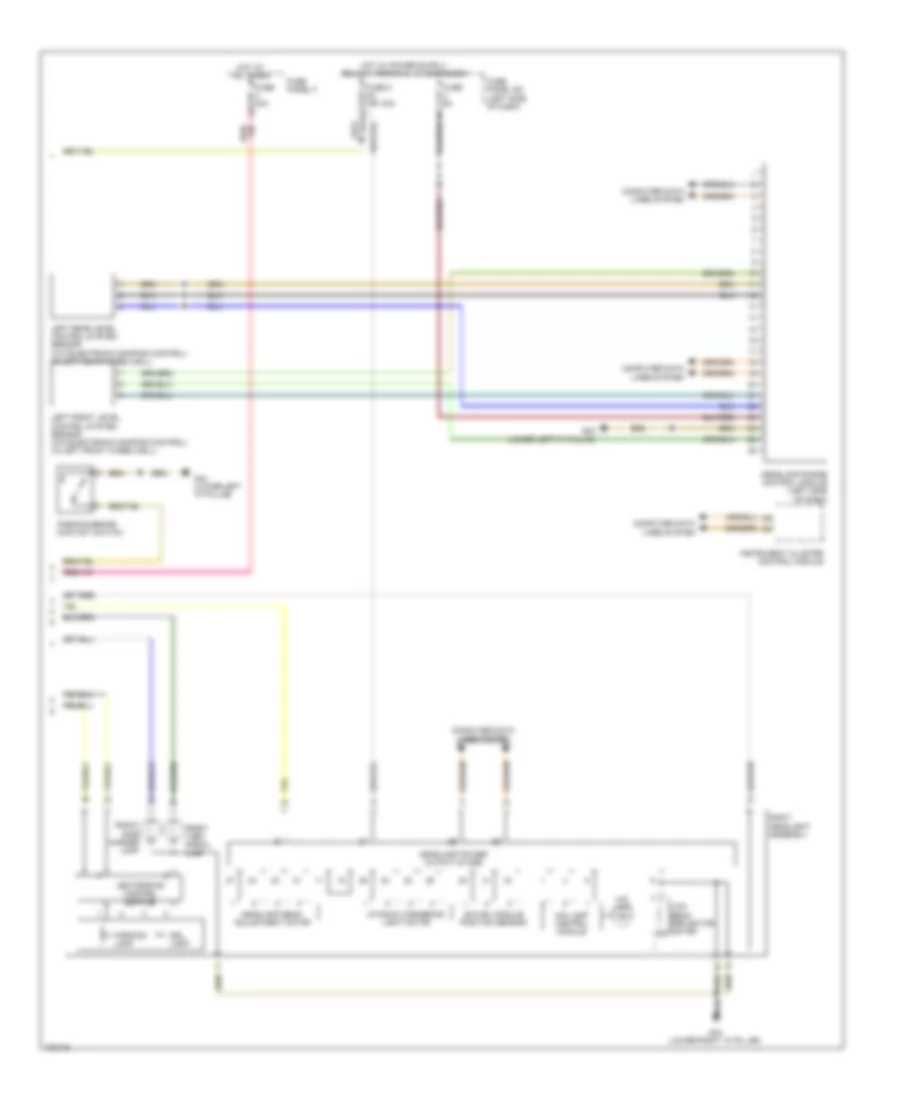 Headlights Wiring Diagram with Bi Xenon with Cornering Headlights 2 of 2 for Audi TT RS 2013