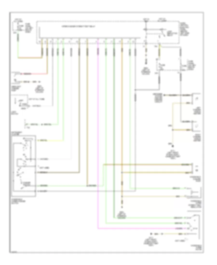 Передняя Схема Шайбы Дворника/Шайбы и Фары для Audi TT Quattro 2001