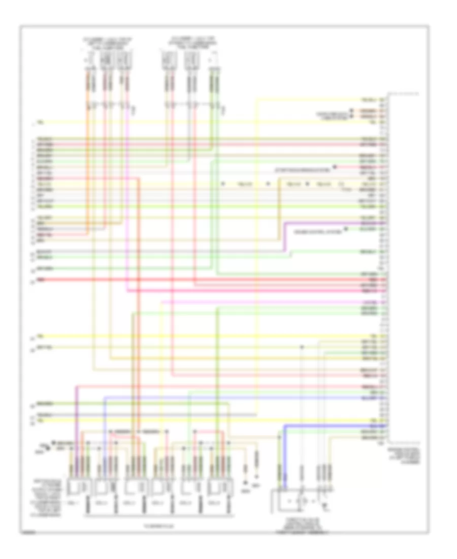 3.0L SC, Engine Performance Wiring Diagram (8 of 8) for Audi A7 2012