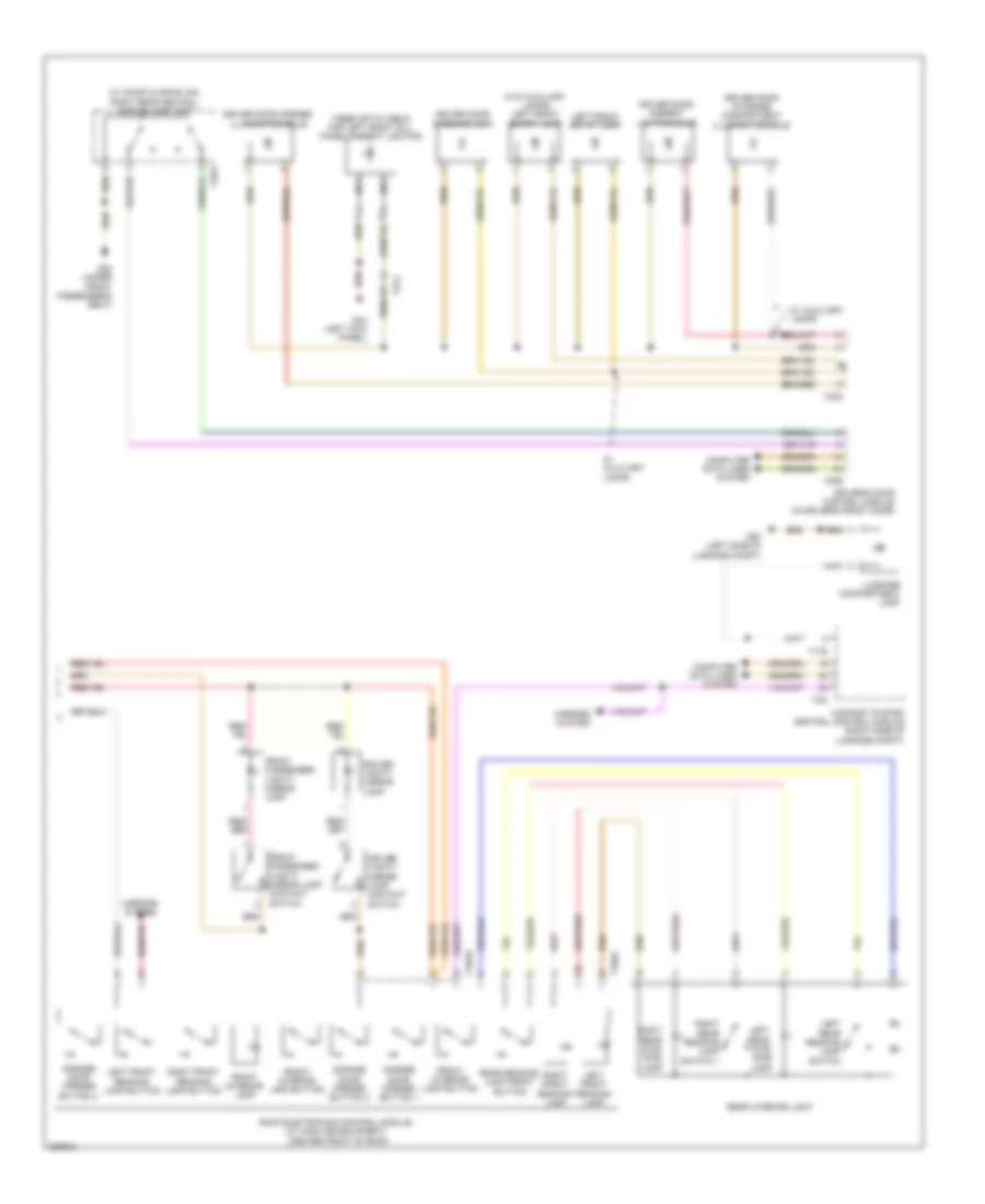 Courtesy Lamps Wiring Diagram 3 of 3 for Audi A7 2012