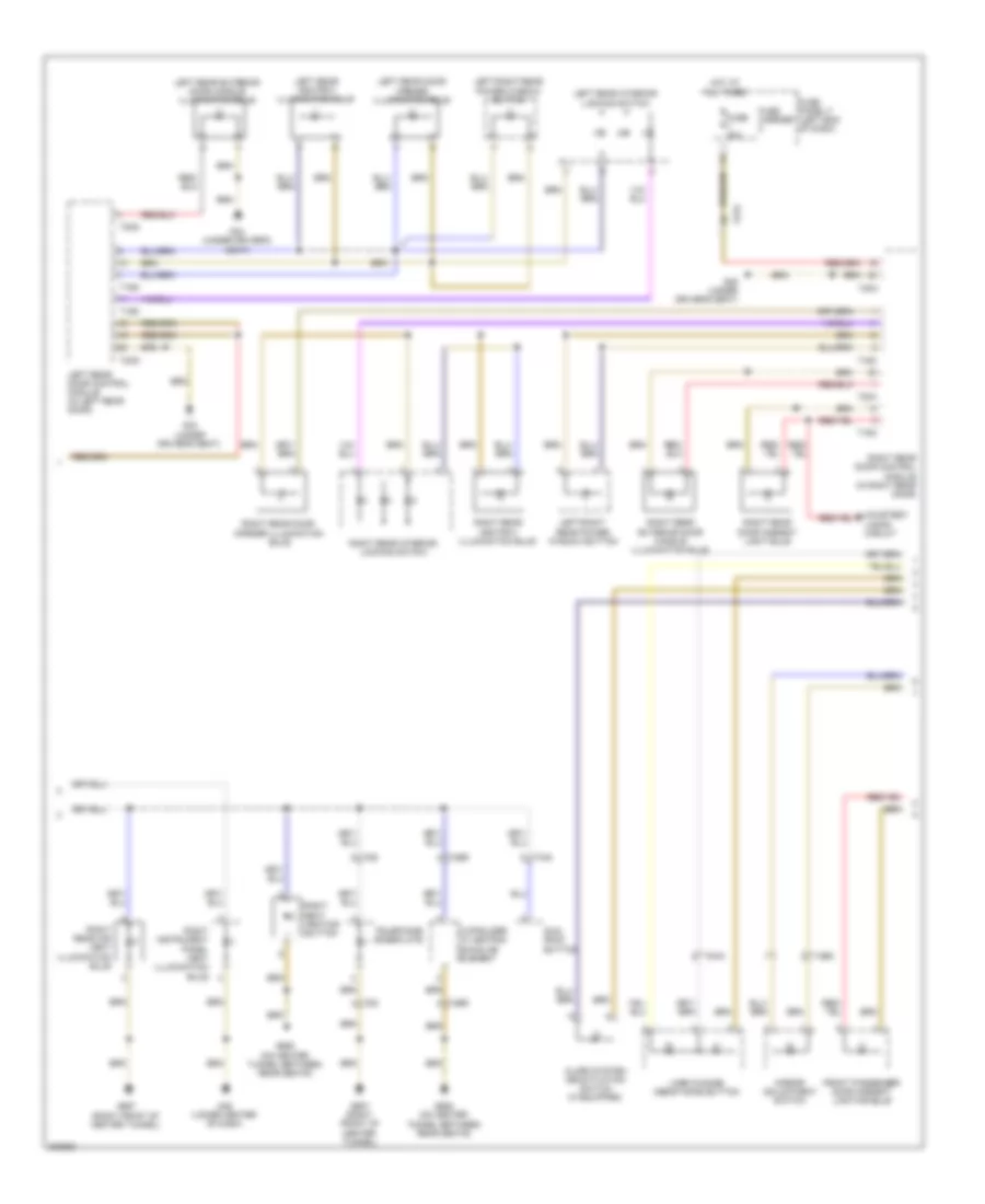 Instrument Illumination Wiring Diagram 2 of 3 for Audi A7 2012