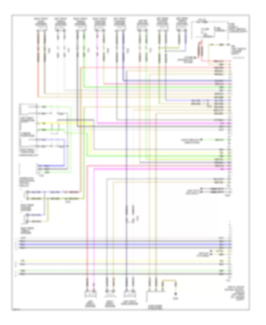 Radio Wiring Diagram Bose MMI 2 of 2 for Audi A7 2012