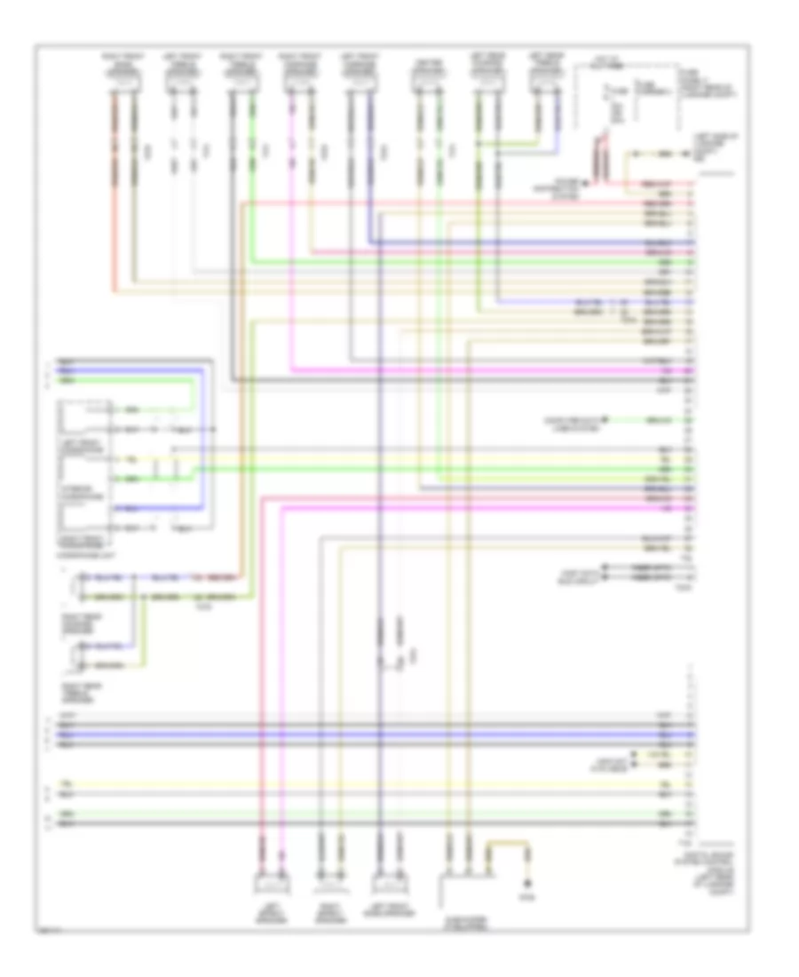 Radio Wiring Diagram, Bose RMC (3 of 3) for Audi A7 2012