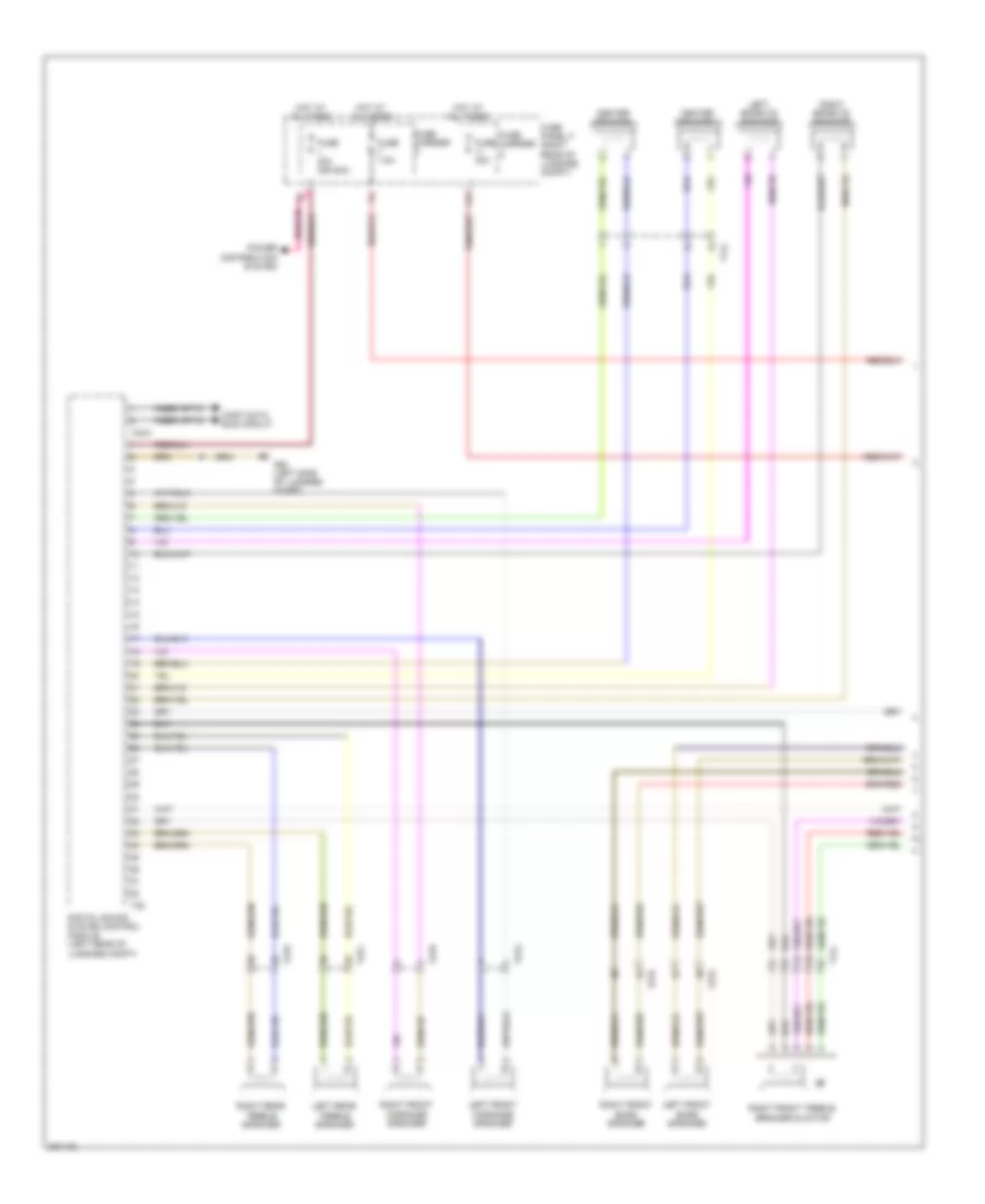 Radio Wiring Diagram with Bang  Olufson Sound 1 of 3 for Audi A7 2012