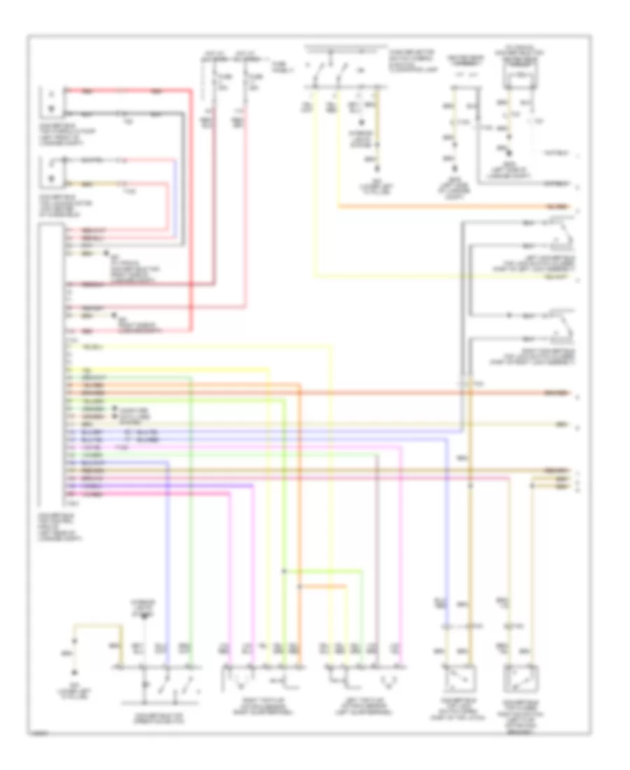 Power Top Sunroof Wiring Diagram 1 of 2 for Audi TTS Premium Plus 2013