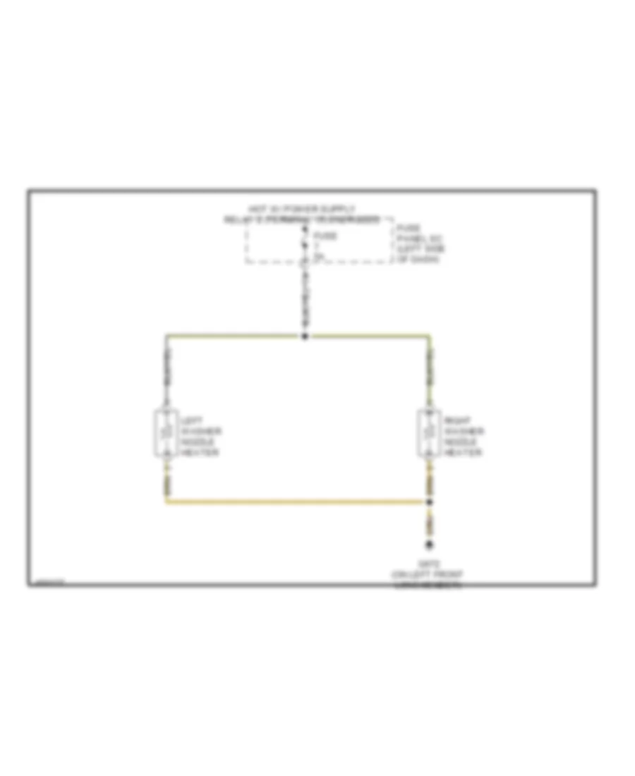 Jet Heater Wiring Diagram for Audi TTS Premium Plus 2013