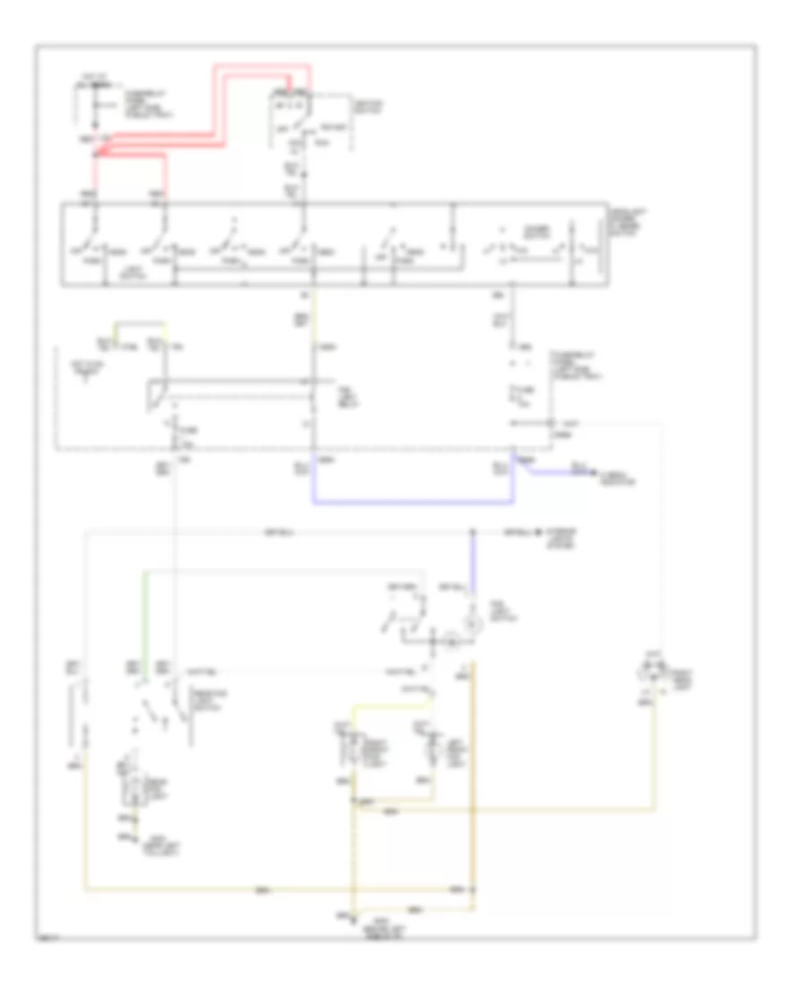 Fog Lamps Wiring Diagram Canada for Audi 90 CS 1994