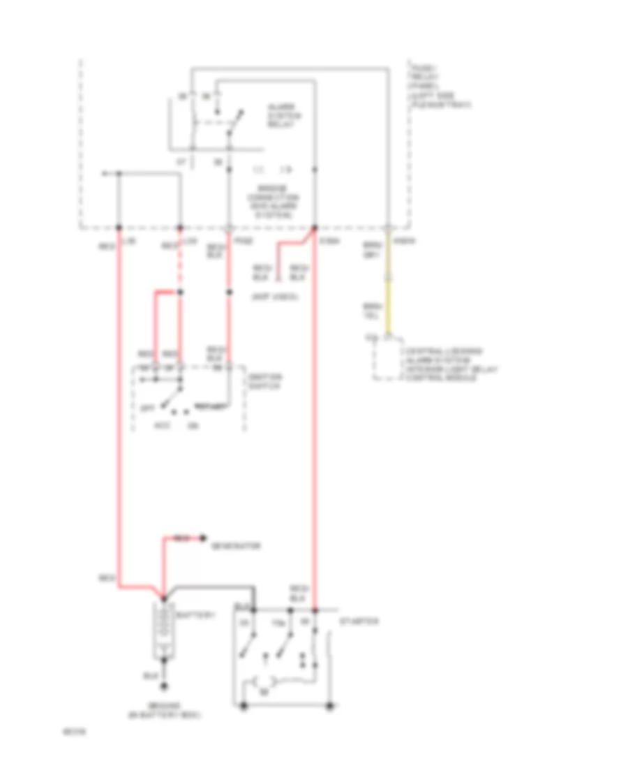 Starter System Wiring Diagram Cabriolet Wiring Diagram M T for Audi 90 CS 1994