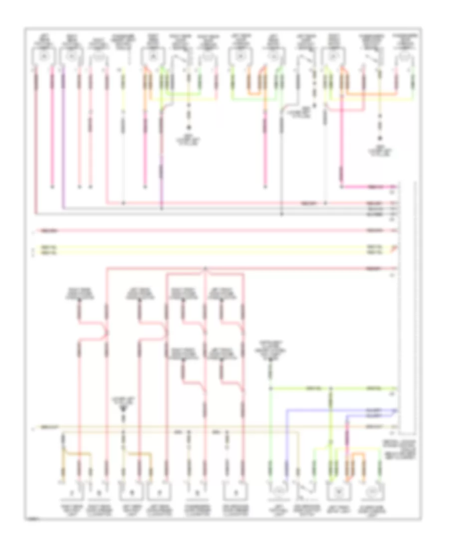 Interior Lights Wiring Diagram (3 of 3) for Audi A6 2001