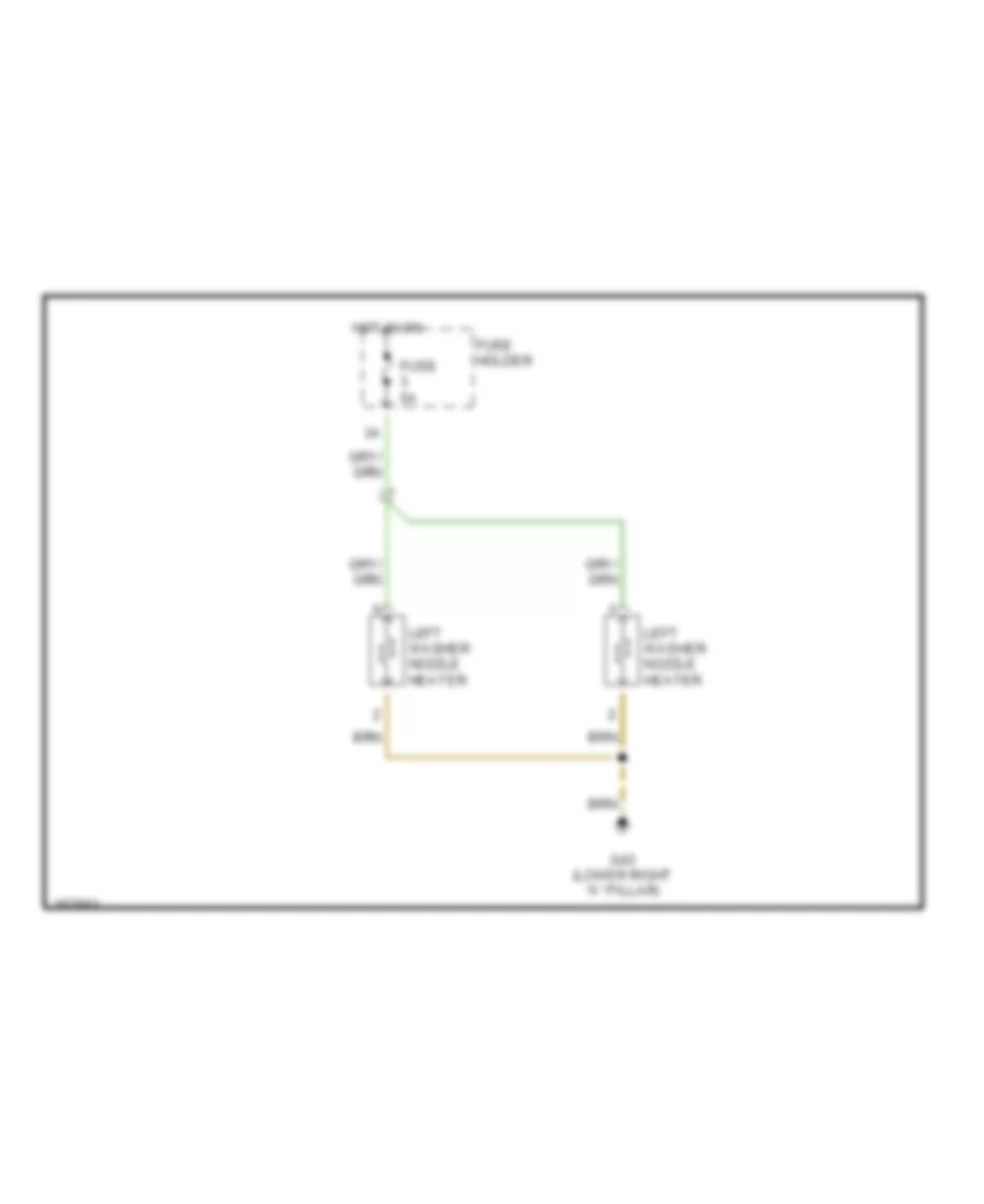 Электросхема быстрого подогрева для Audi A4 2002