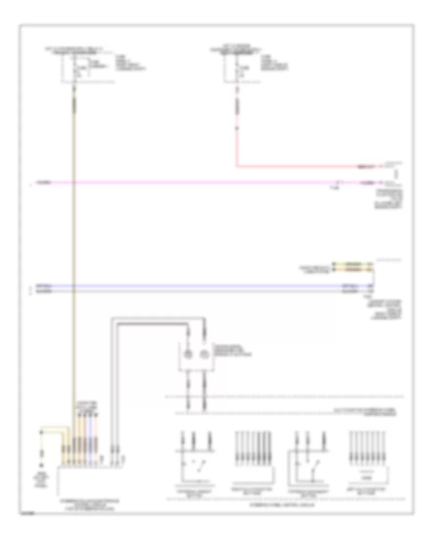 A T Wiring Diagram 3 of 3 for Audi A8 2012