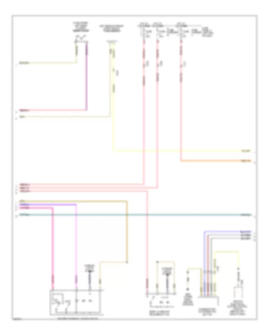 Anti theft Wiring Diagram 2 of 5 for Audi A8 2012