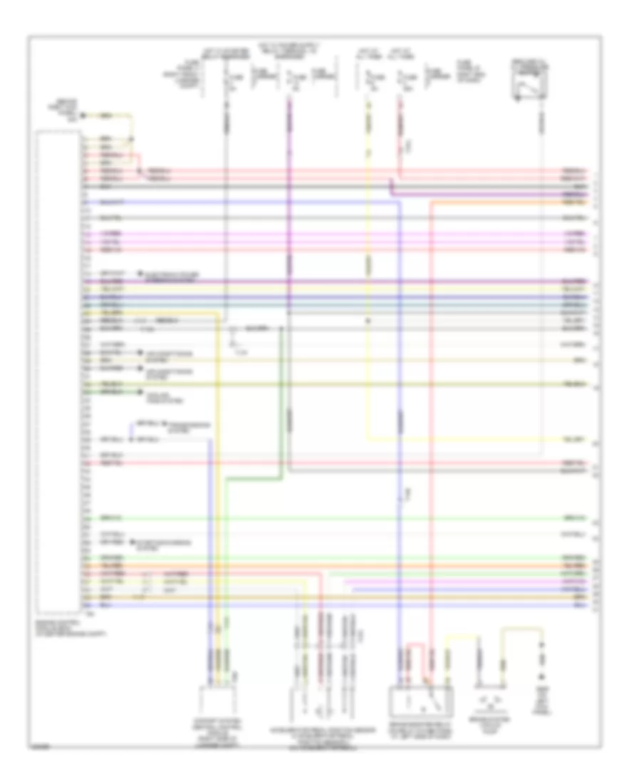 6 3L Engine Performance Wiring Diagram 1 of 11 for Audi A8 2012