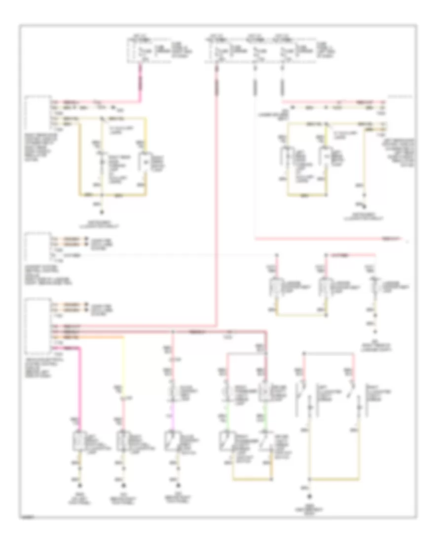 Courtesy Lamp Wiring Diagram 1 of 3 for Audi A8 2012