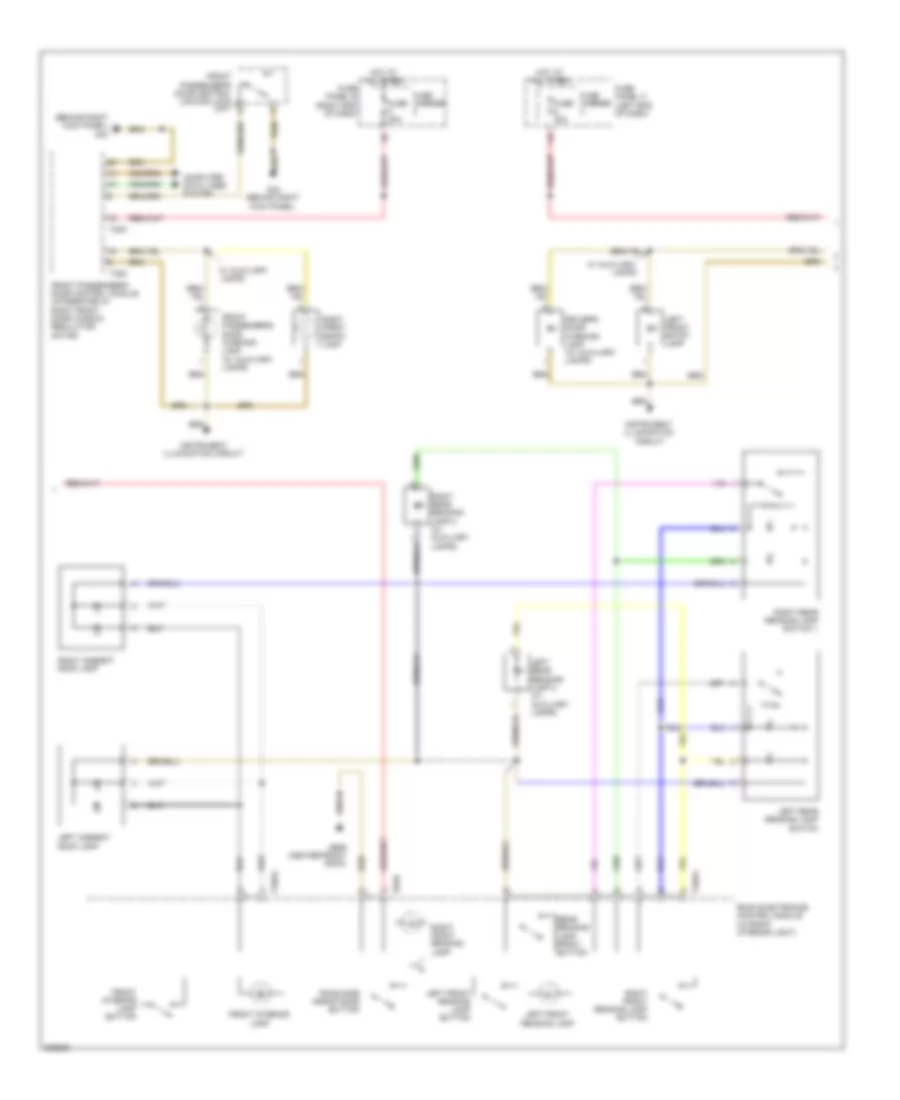 Courtesy Lamp Wiring Diagram 2 of 3 for Audi A8 2012
